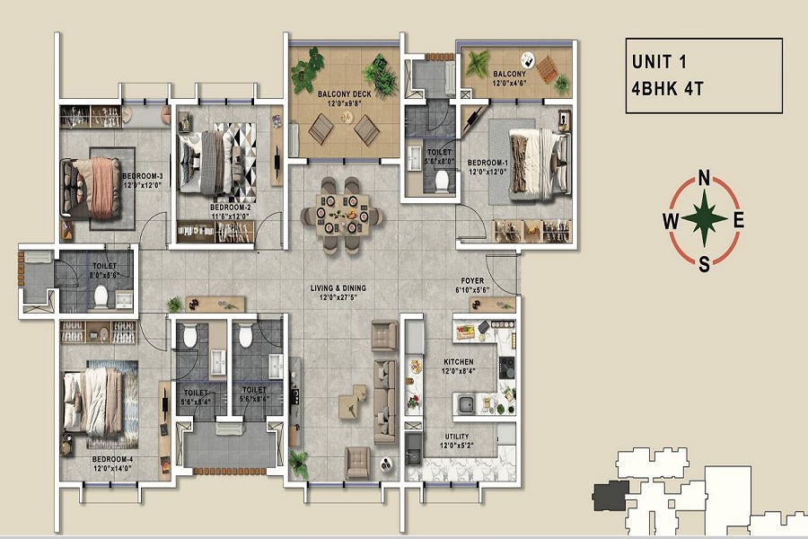Typecal Floor Plan